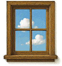 Zeichnung eines Fensters